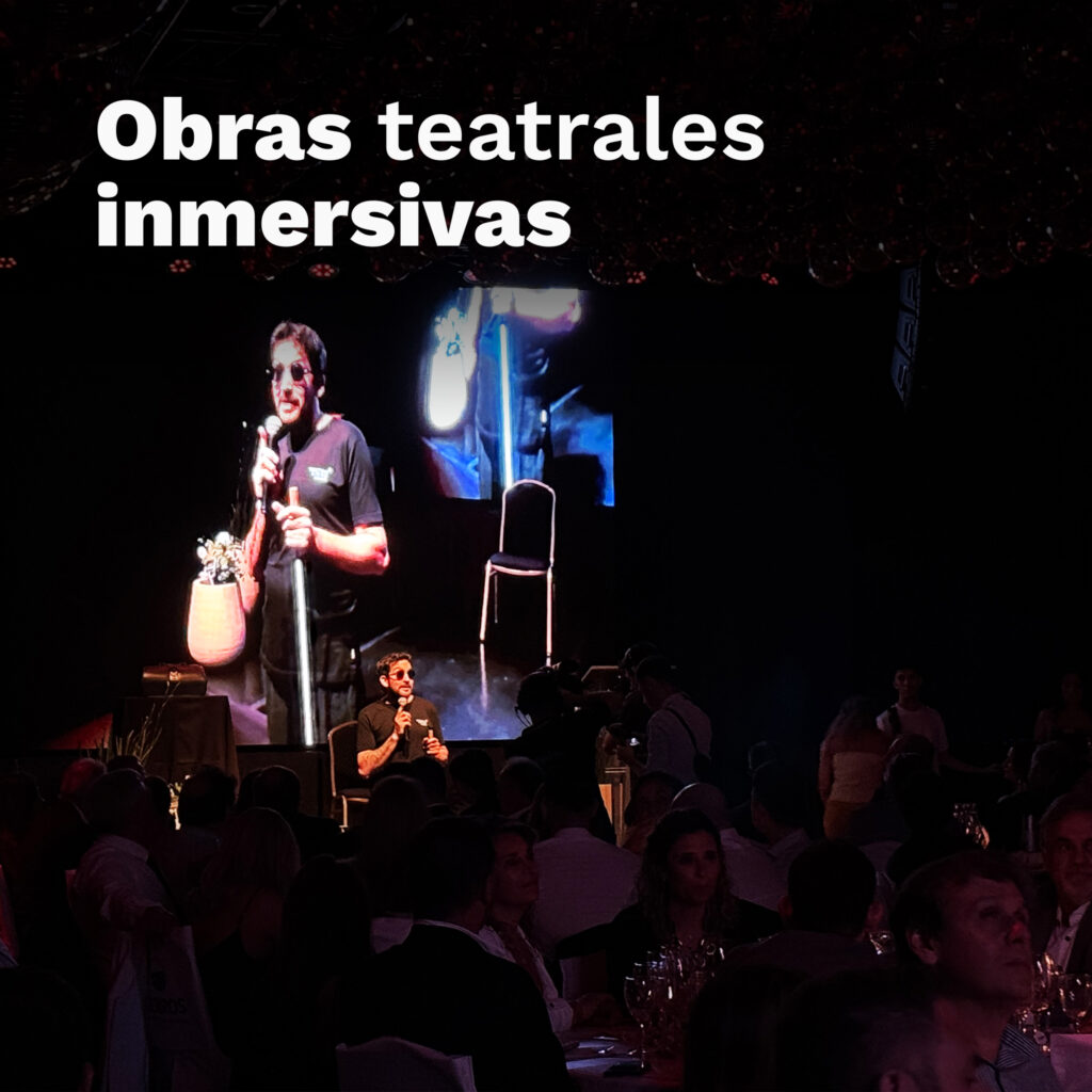 Obras teatrales inmersivas Teatro Ciego Movil