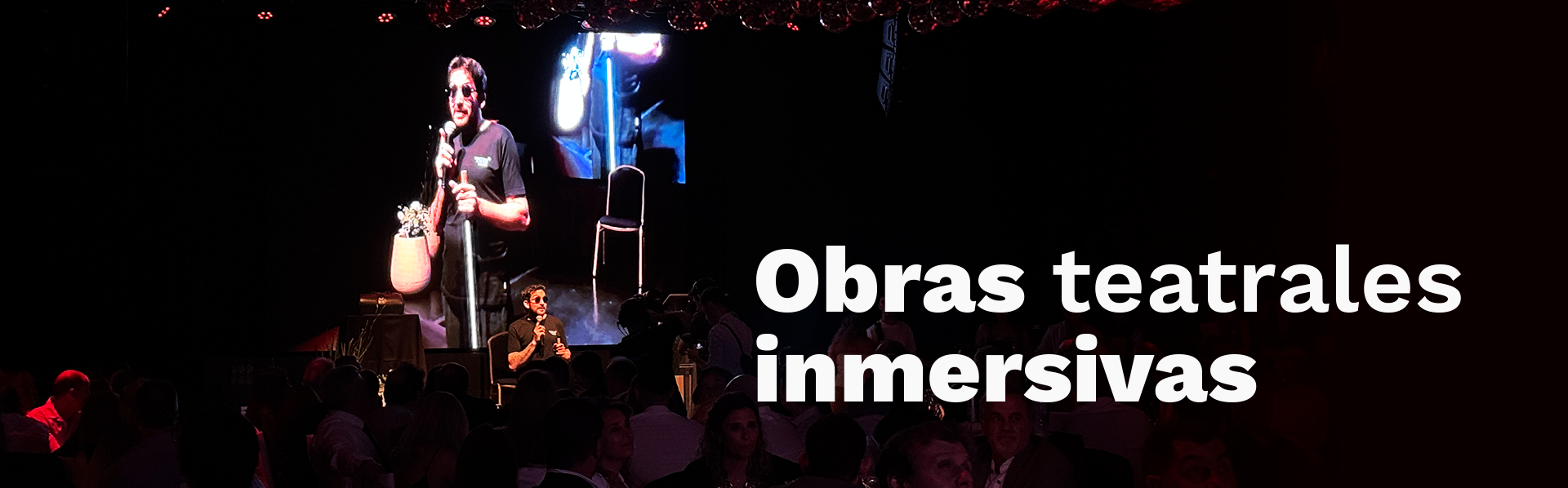 Obras teatrales inmersivas en Teatro Ciego